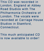 This CD was recorded in London.